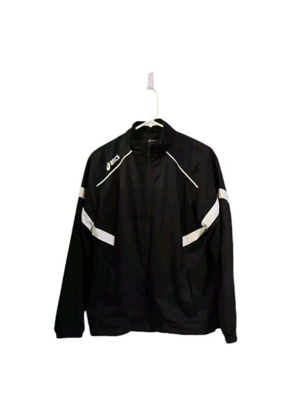 Genuine ASICS Junior Surge Warm-Up Jacket Black Small